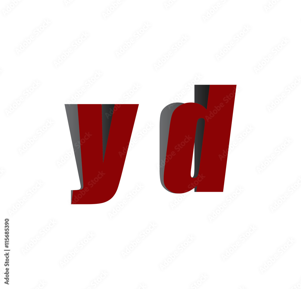 yd logo initial red and shadow yd logo initial red and shadow