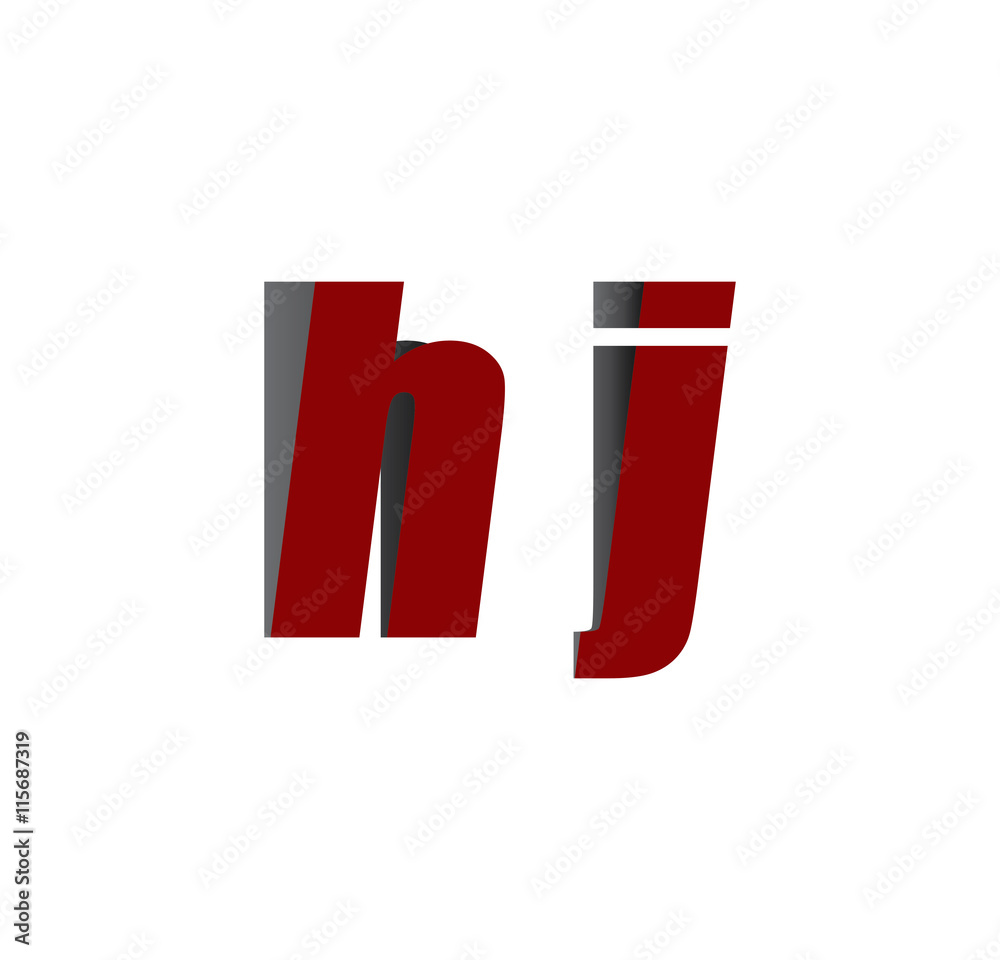 hj logo initial red and shadow hj logo initial red and shadow