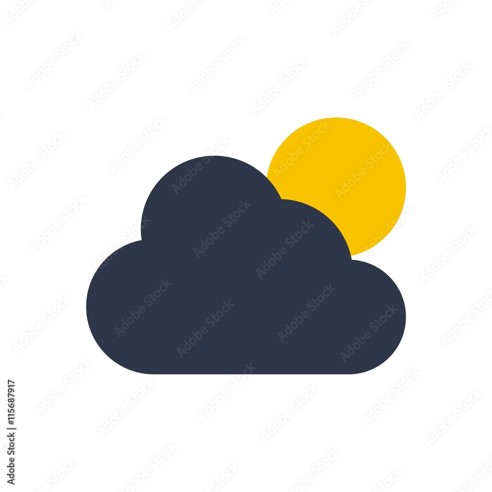 Nature logo weather season icon vector Nature logo weather season icon vector