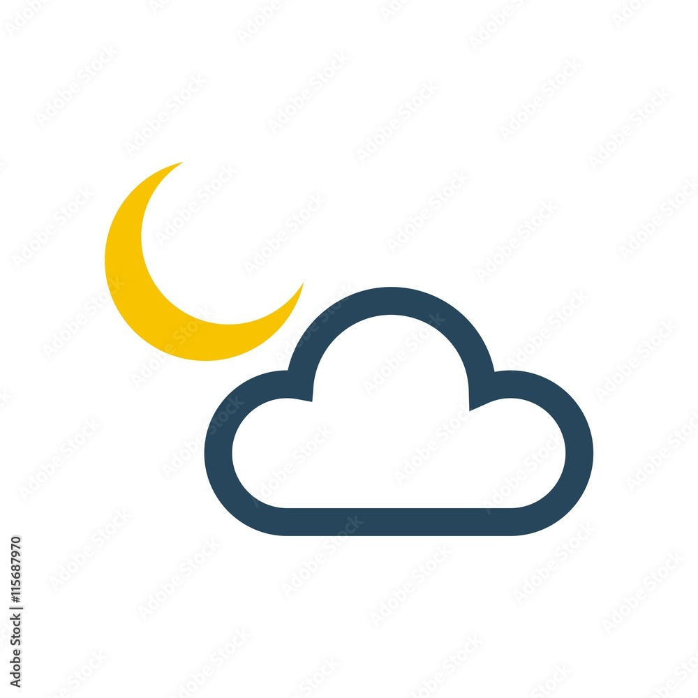 Nature logo weather season icon vector Nature logo weather season icon vector