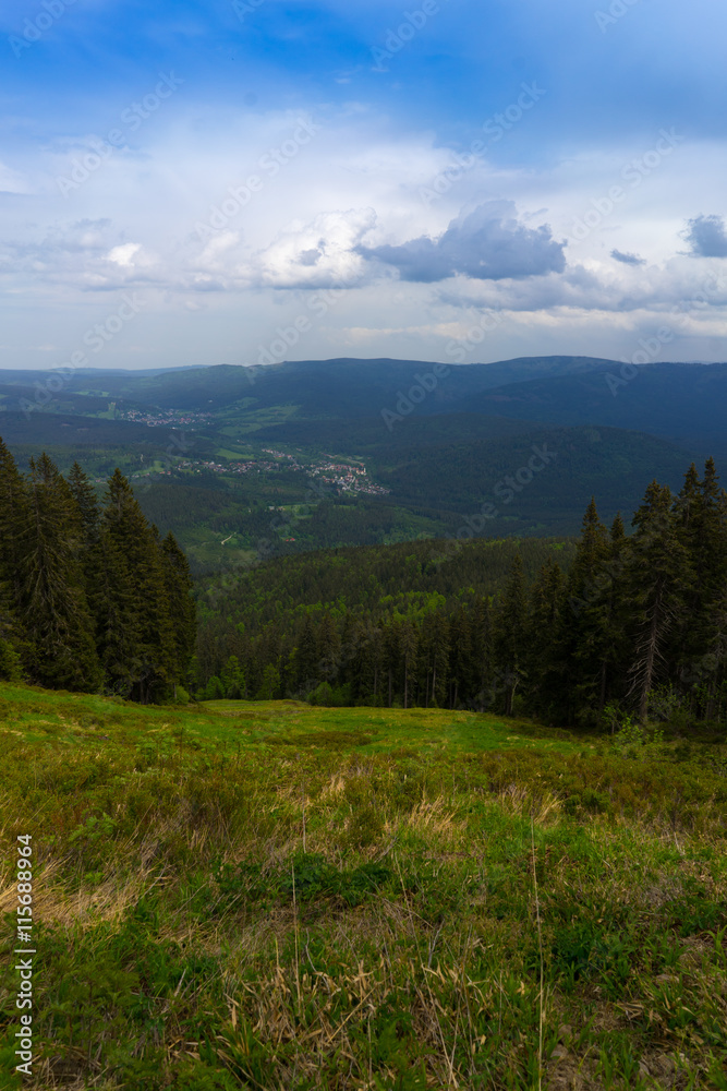 Bayerischer Wald auf dem großen Arber