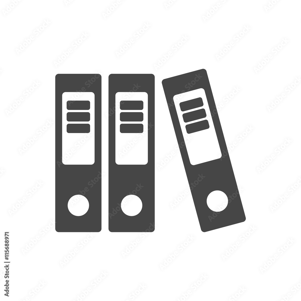 Binders Icon Vector, Archive folders vector icon Binders Icon Vector, Archive folders vector icon