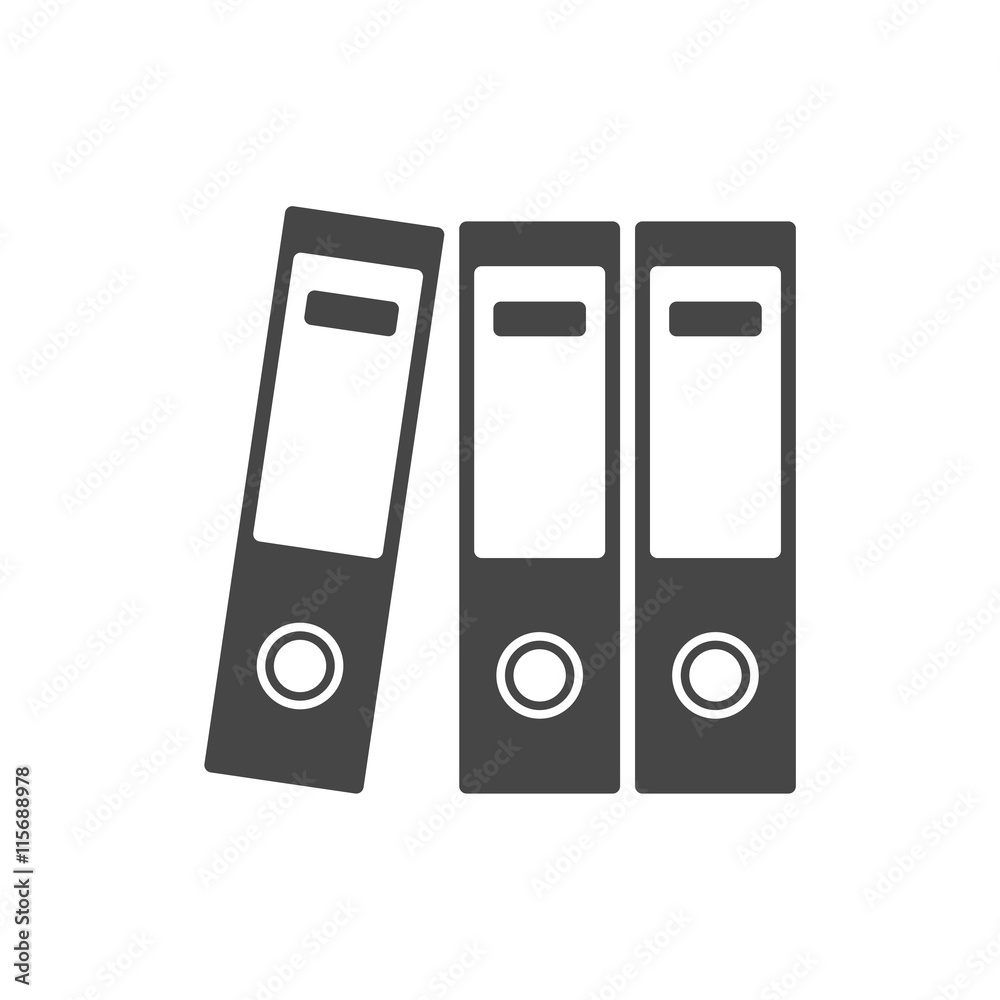 Binders Icon Vector, Archive folders vector icon Binders Icon Vector, Archive folders vector icon
