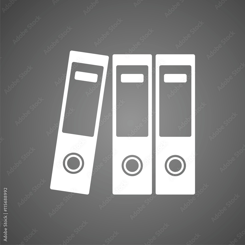 Binders Icon Vector, Archive folders vector icon Binders Icon Vector, Archive folders vector icon