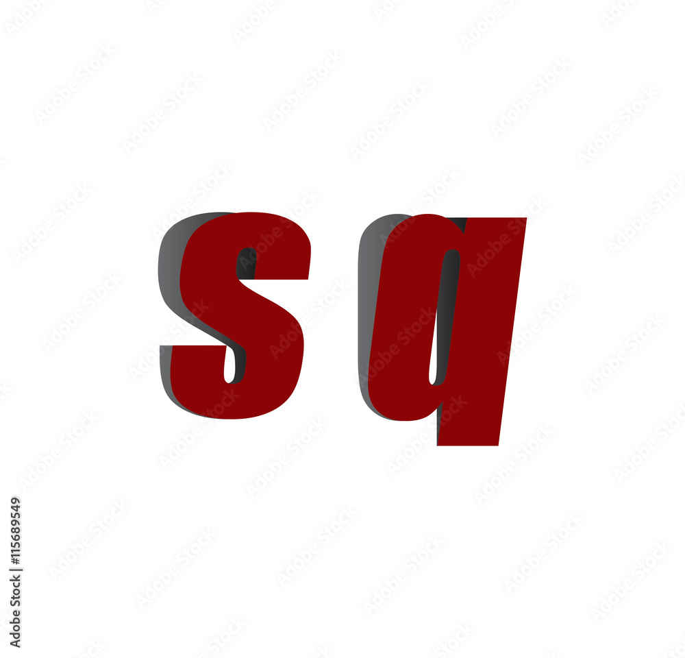 sq logo initial red and shadow sq logo initial red and shadow