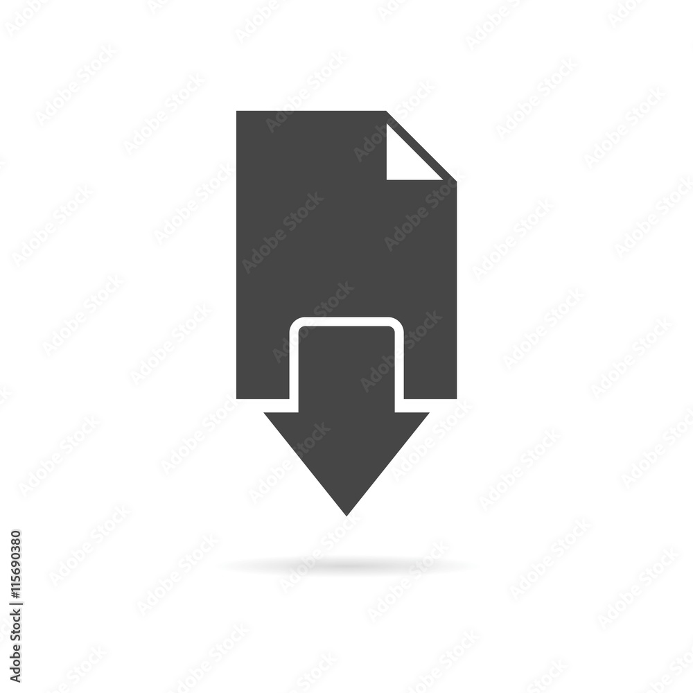 Download icon, Upload button Download icon, Upload button