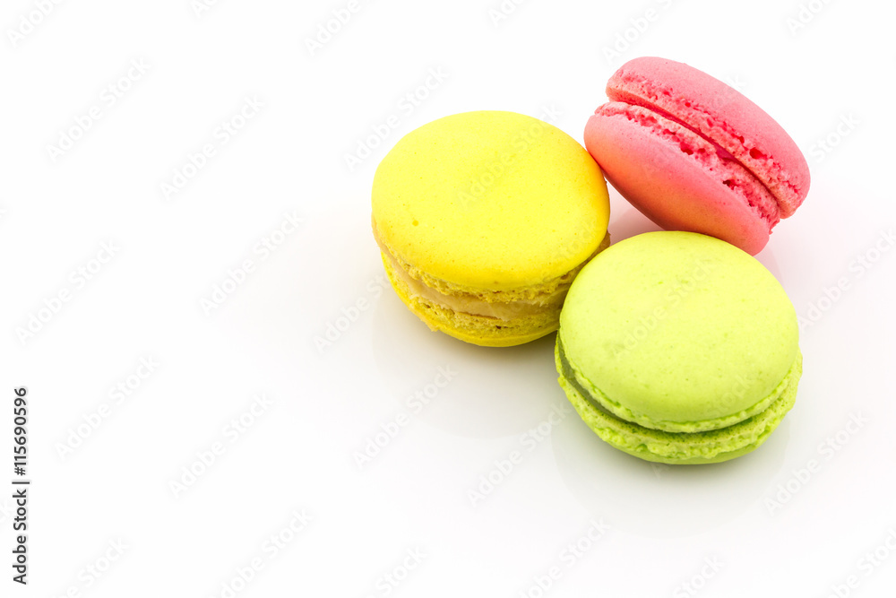 Sweet and colourful french macaroons or macaron. Sweet and colourful french macaroons or macaron.