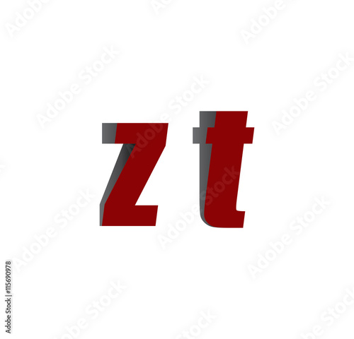 zt logo initial red and shadow