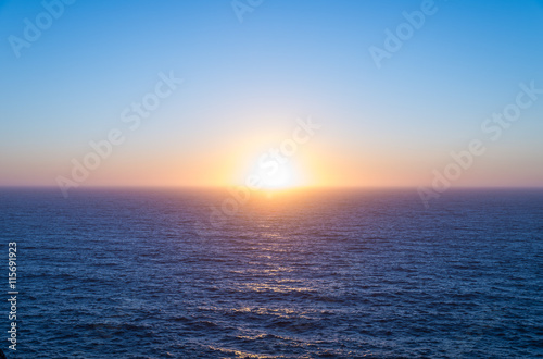 Sunset over sea © Daniel