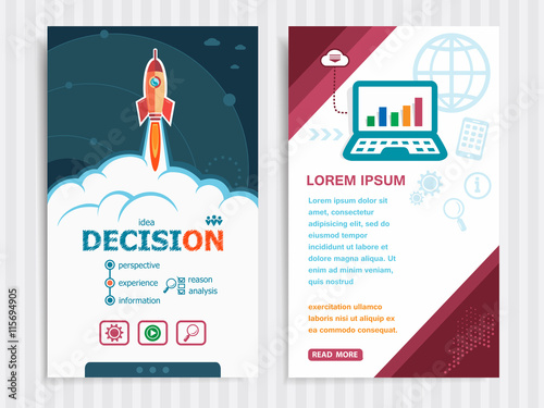 Project Decision concepts and Set of Banners.