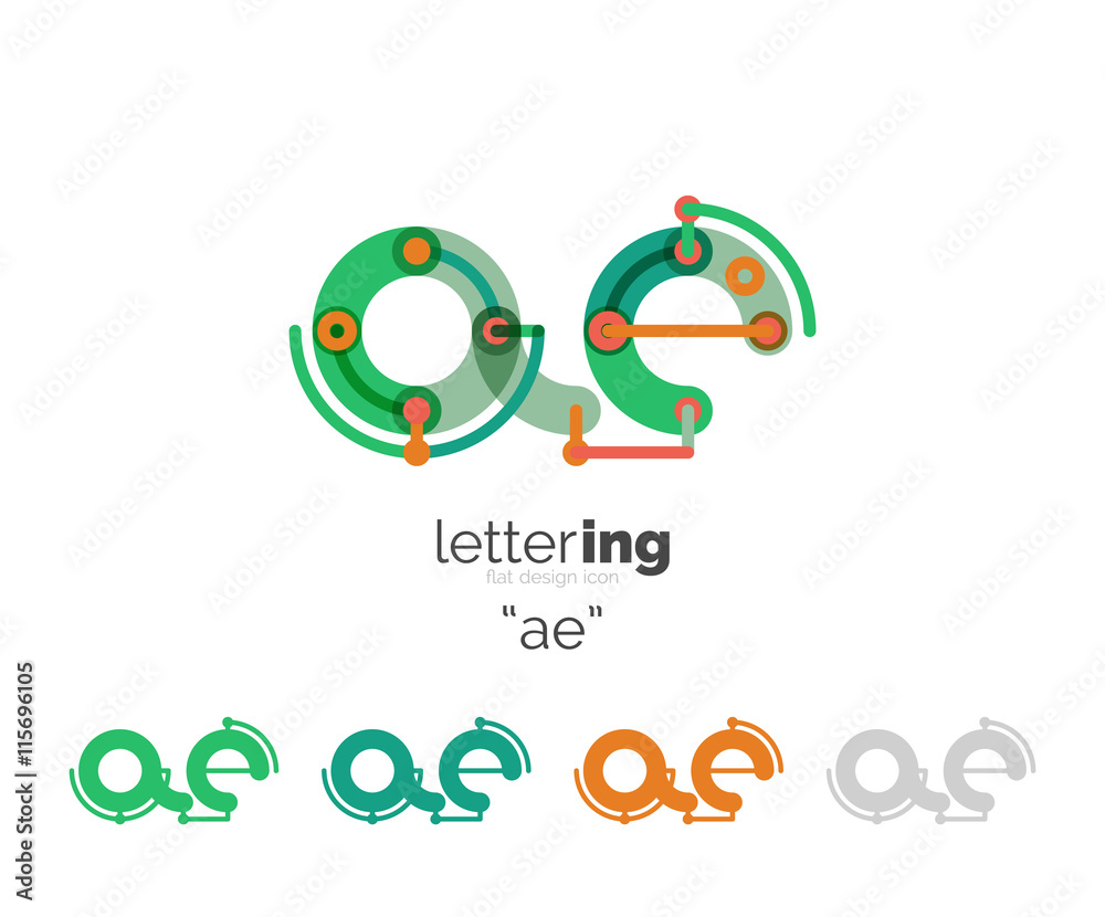 Letters logo icon