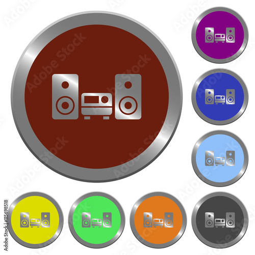 Color hifi buttons