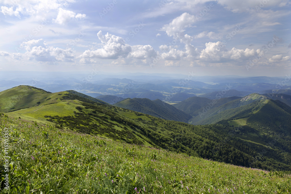 Little Fatra, the beautiful Mountains  in Slovakia
