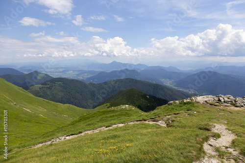 Little Fatra, the beautiful Mountains in Slovakia