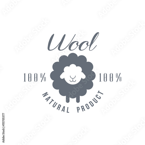 Natural Wool Product Logo Design