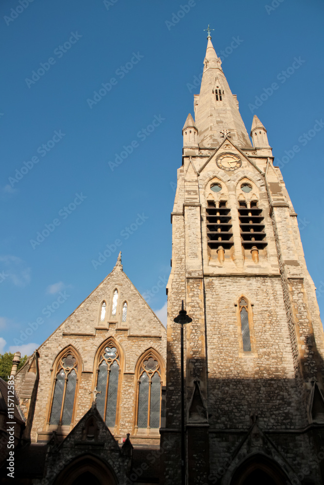 British Church in gothic style