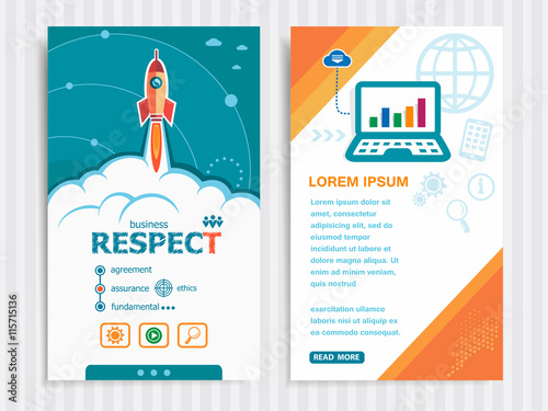 Project Respect template and Set of Banners.