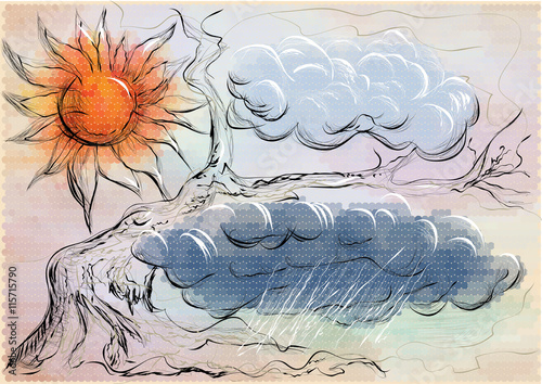 weather forecast background