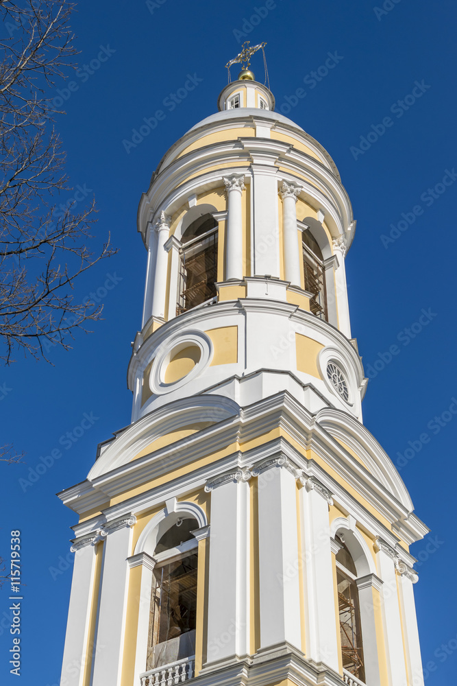 Prince Vladimir Cathedral in the center of St. Petersburg