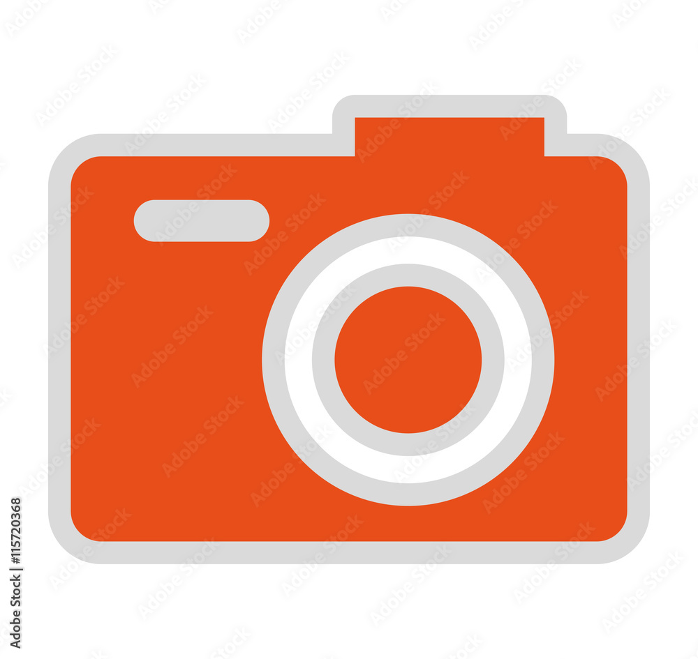 camera photographic isolated icon design camera photographic isolated icon design