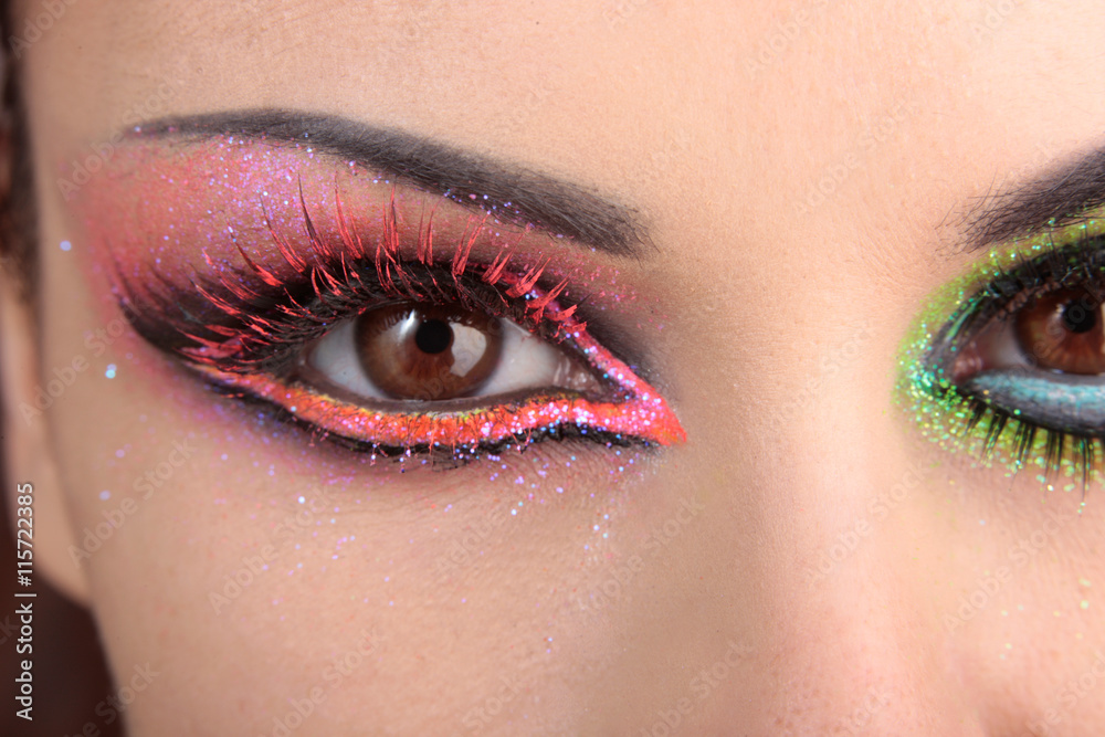 Obraz premium Eye makeup