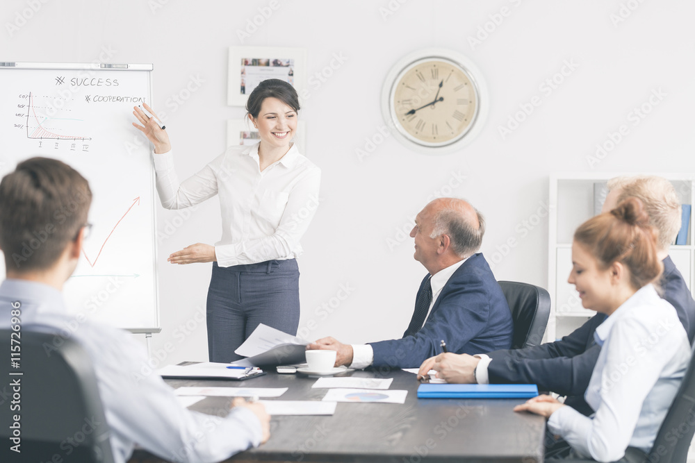 Business with a smile Business with a smile