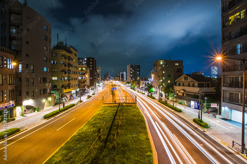 Fototapeta premium 夜の山手通り