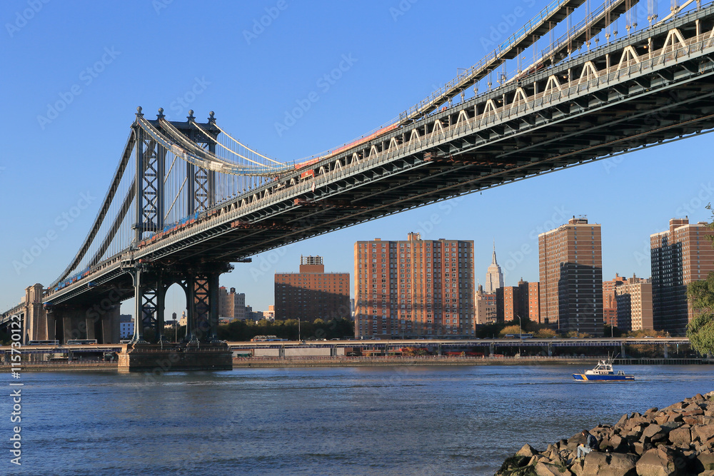 Fototapeta premium Manhattan Bridge, Nowy Jork