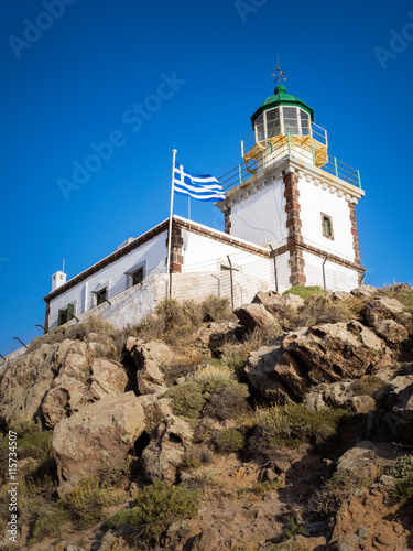 lighthouse - akrotiri photo
