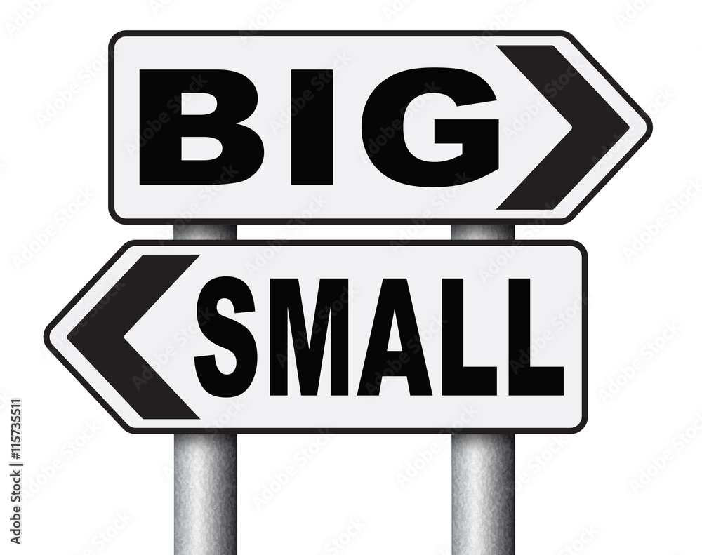 big small size matters no deal or issue. big small size matters no deal or issue.