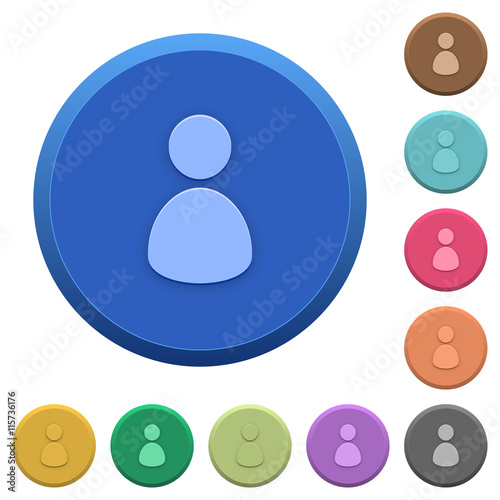 Embossed user buttons