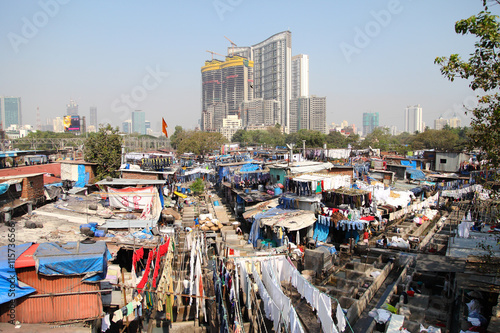 Dhobi Ghat is known as the world's largest outdoor laundry in Mumbai, India