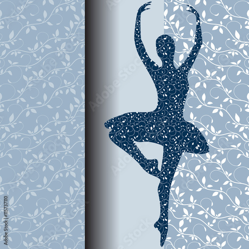 Ballet design card