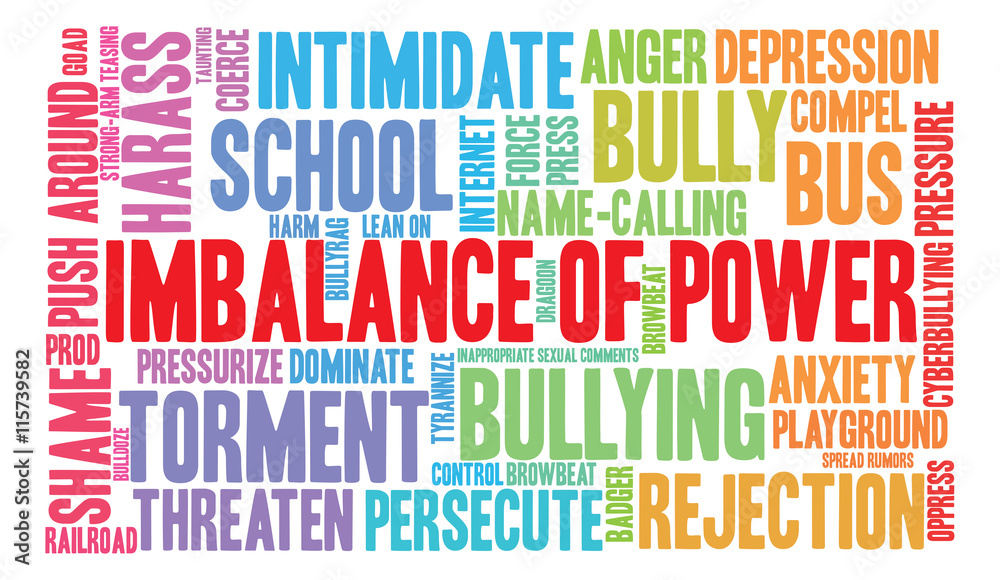 Imbalance Of Power word cloud on a white background. Imbalance Of Power word cloud on a white background.