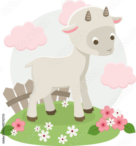 Goat vector illustration