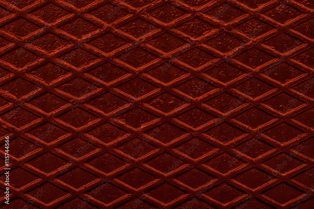 Rusty red, non slip steel texture. Background of metal. Rusty red, non slip steel texture. Background of metal.