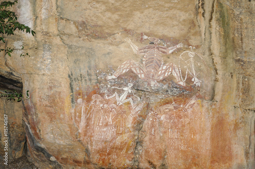 Ancient rock drawings