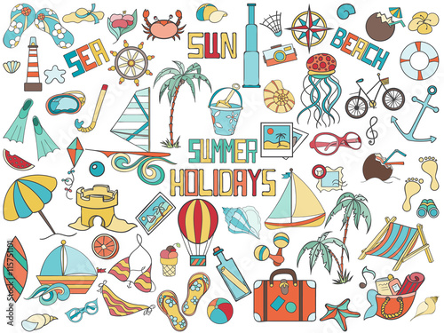 Summer doodles