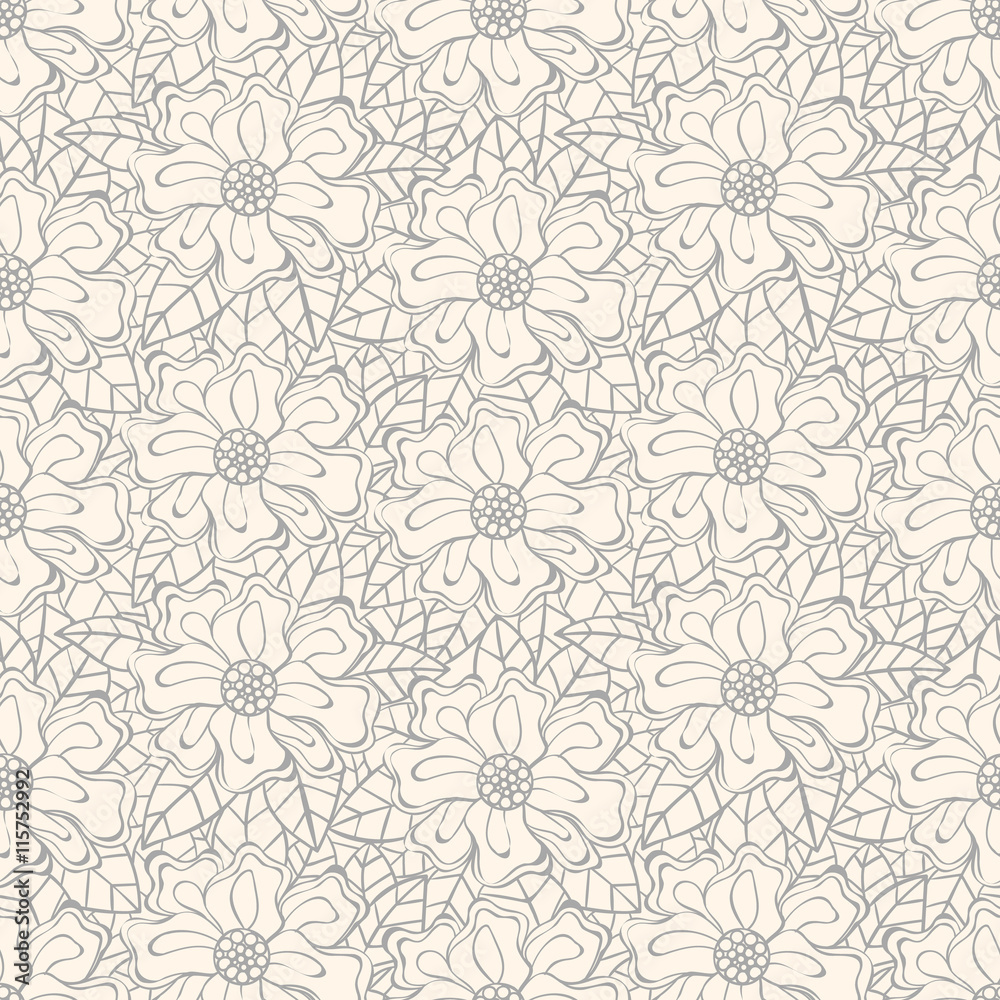 Floral seamless pattern Floral seamless pattern