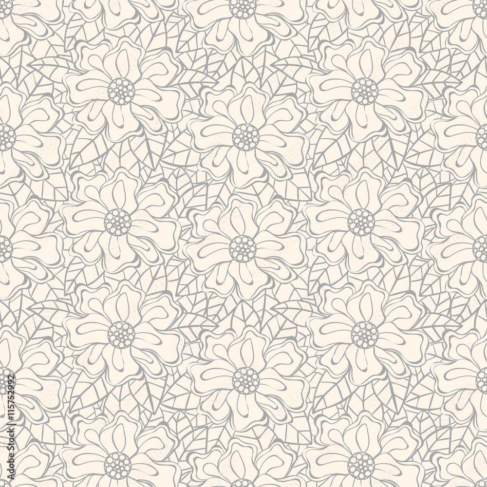 Floral seamless pattern