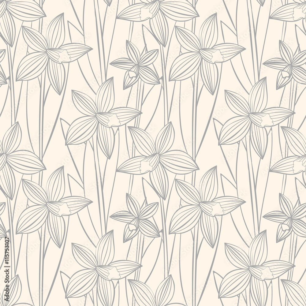 Floral seamless pattern Floral seamless pattern