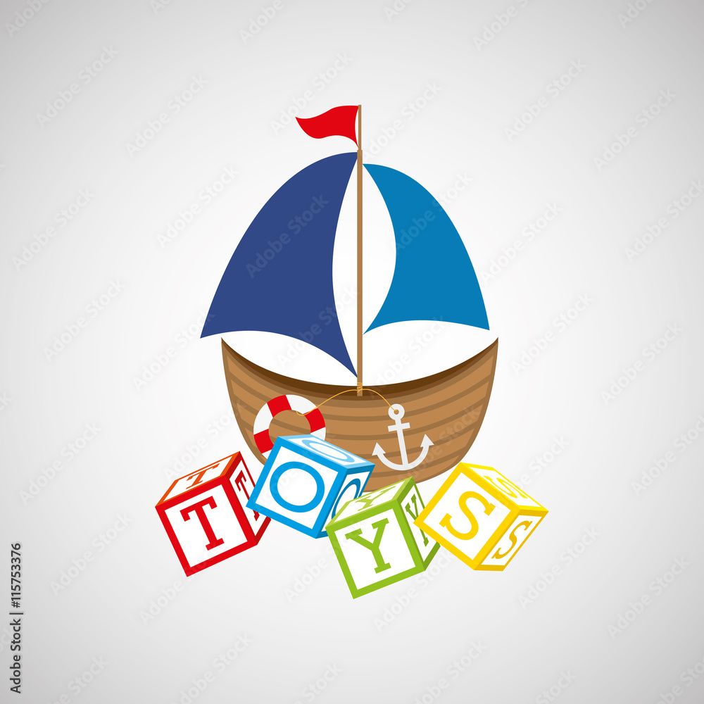 Obraz premium toys icon design