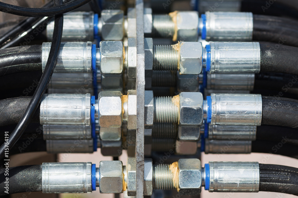 Industrial pneumatic connections in stainless steel connectors a Industrial pneumatic connections in stainless steel connectors a