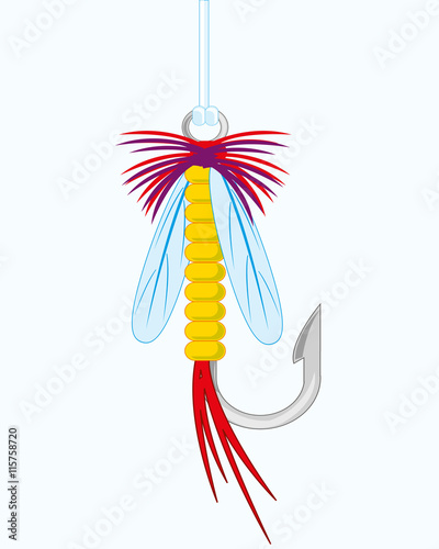 Artificial fly for fishermen