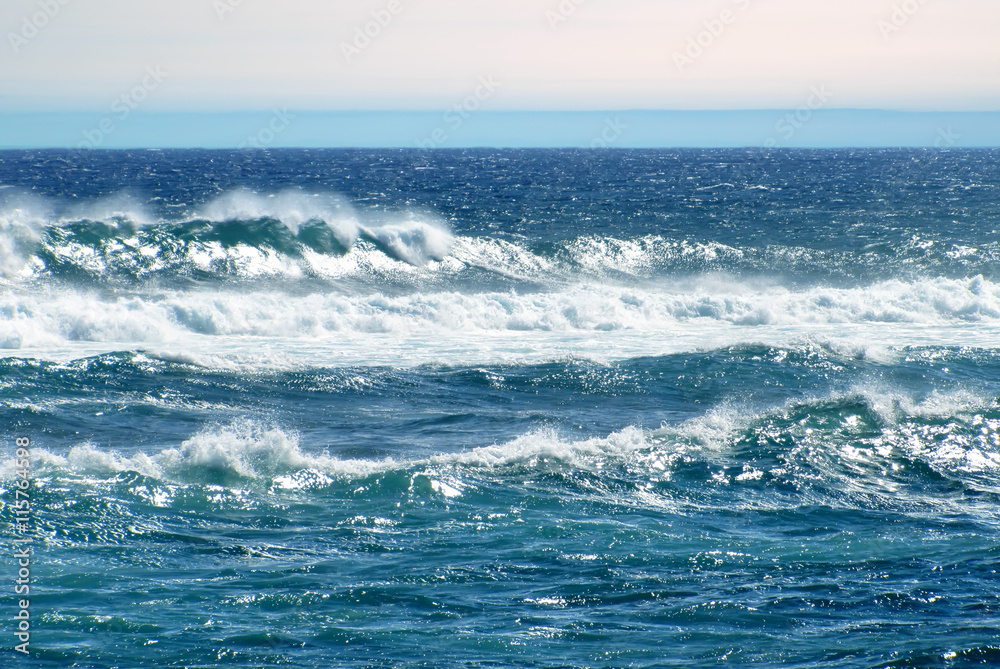 Ocean water with copy space Ocean water with copy space