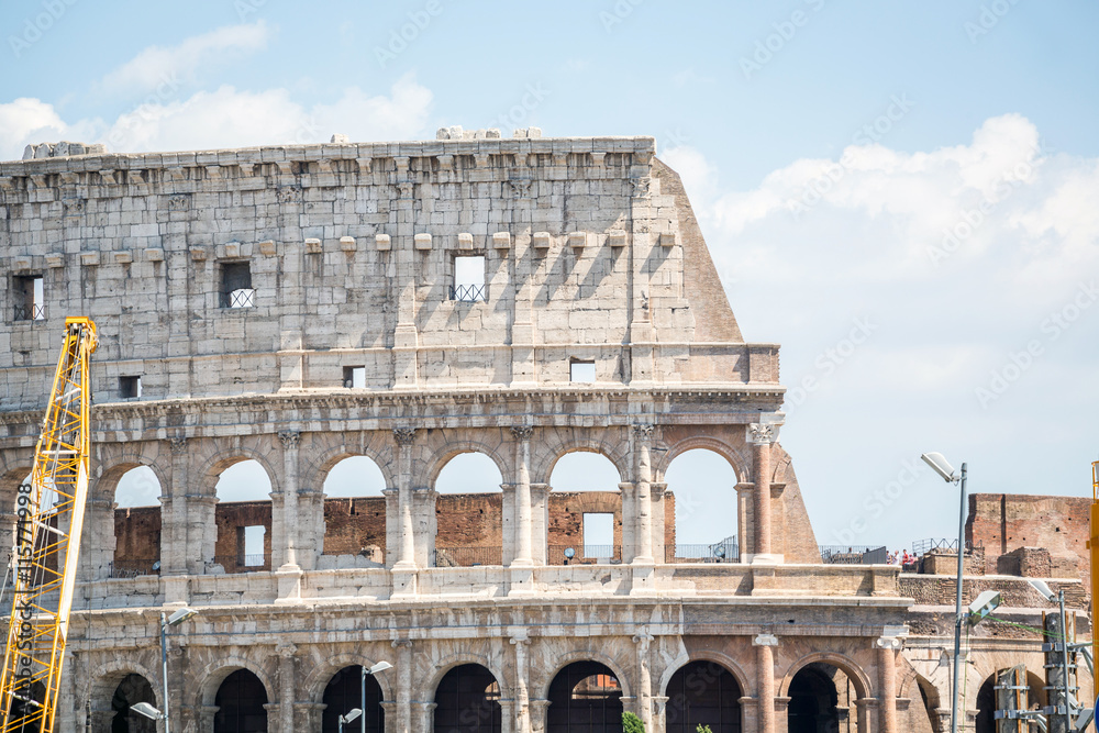 Colosseum - landmark of Rome, Italy