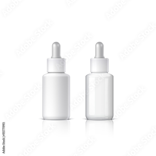 Realistic Cosmetic bottle can sprayer container.