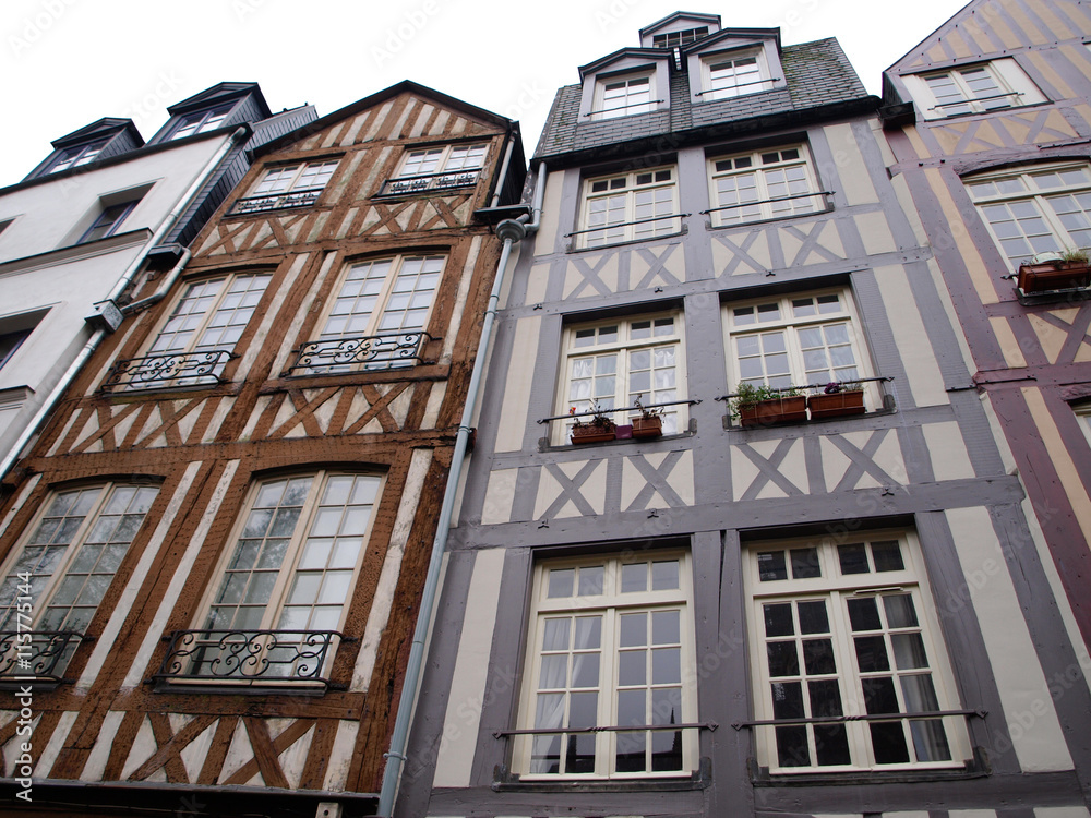 Normandia houses in Reims, France