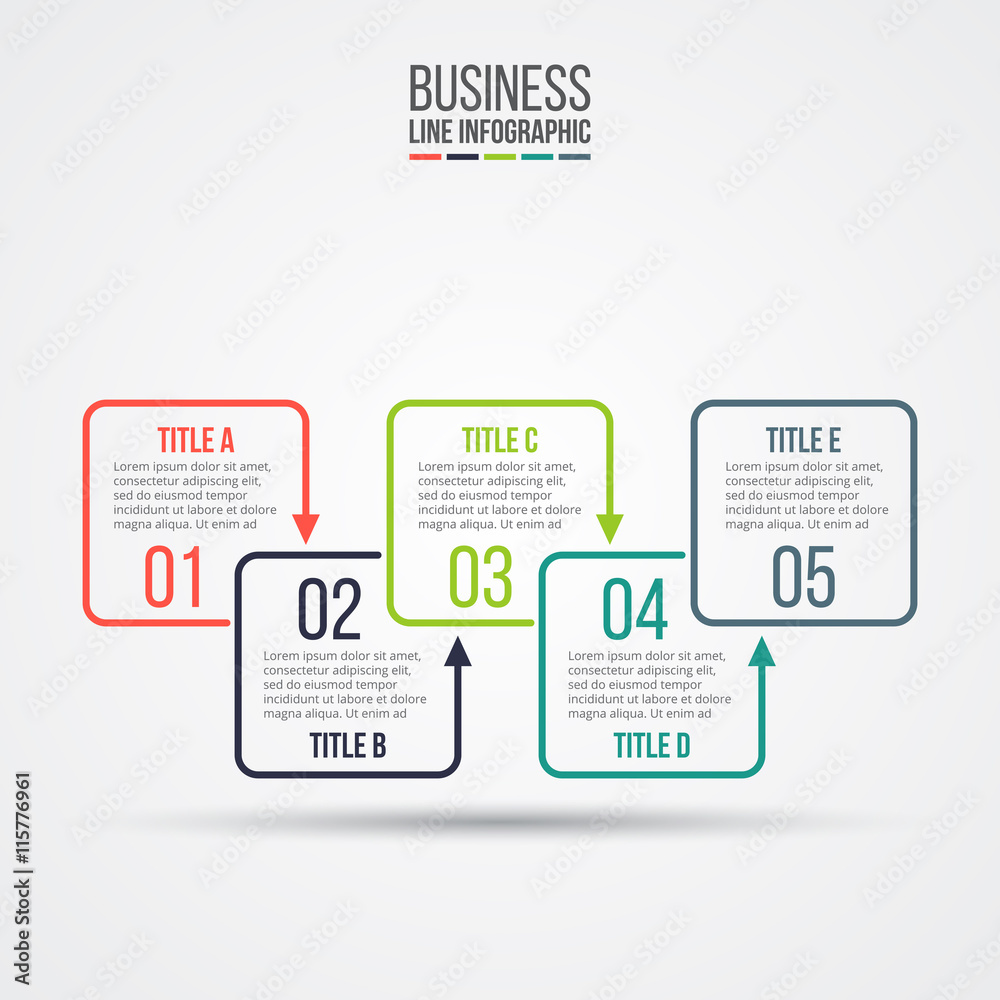 Thin line flat elements for infographic. Thin line flat elements for infographic.