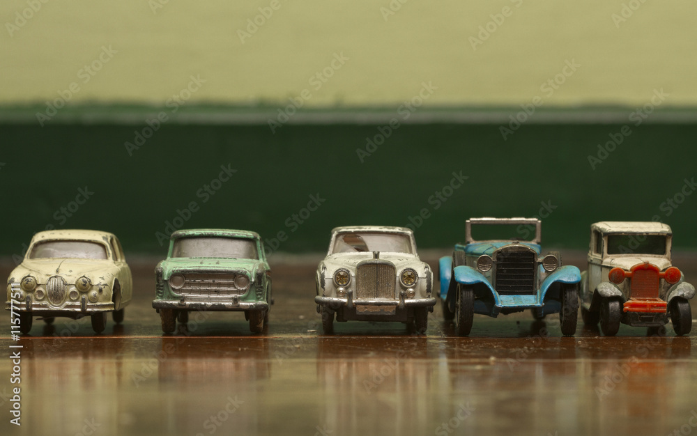 Obraz premium old tin car